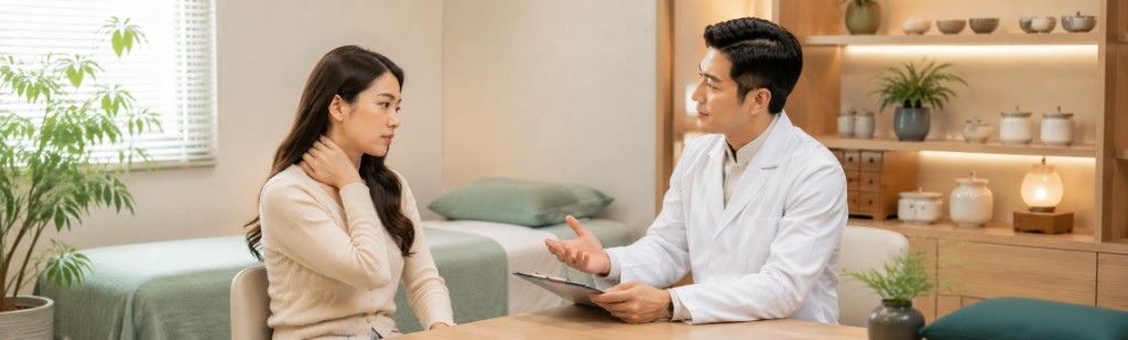 교통사고 후 목·어깨 통증 상담